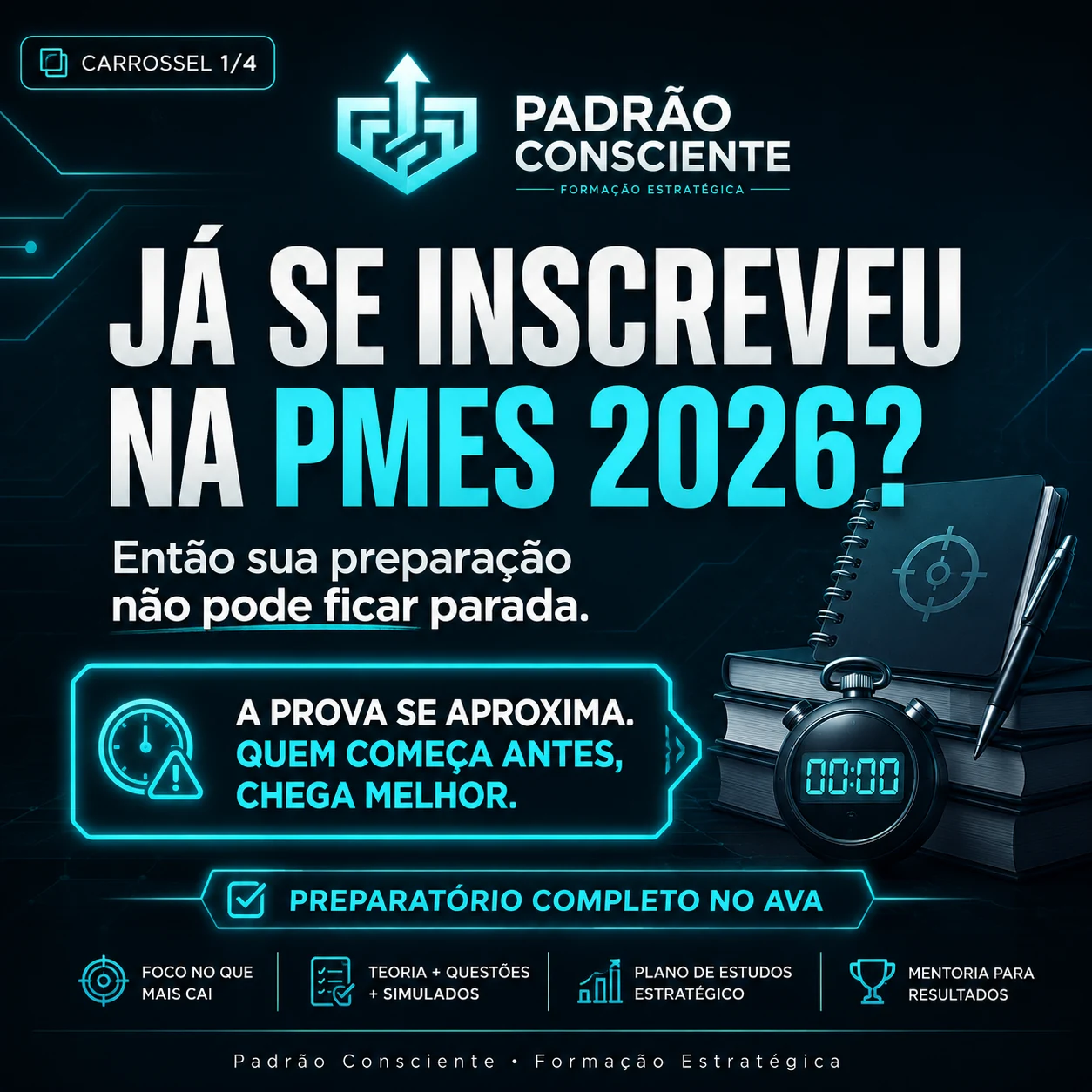 Preparatório PMES 2026 — Soldado Combatente