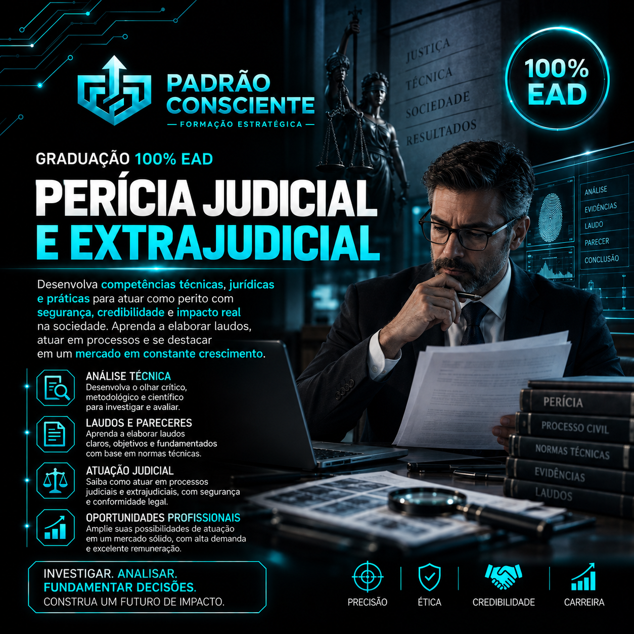 Perícia Judicial e Extrajudicial 100% EAD