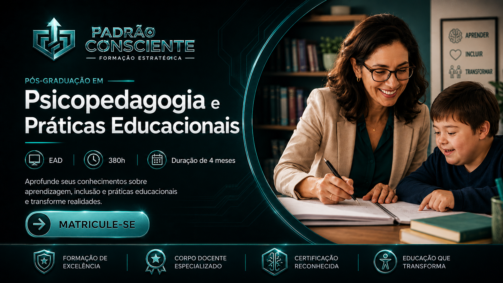 Especialização em Psicopedagogia e Práticas Educacionais em Anápolis
