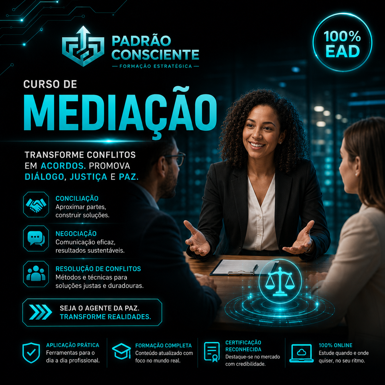 Mediação 100% EAD