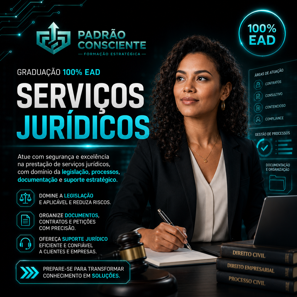 Serviços Jurídicos 100% EAD