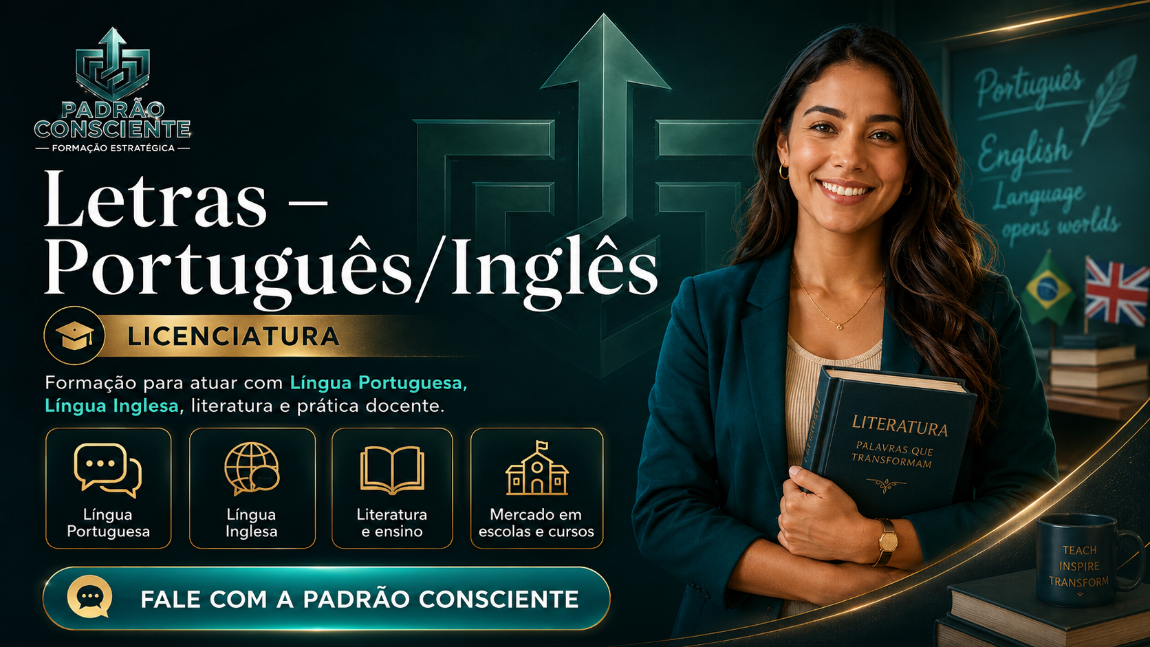 Letras — Português/Inglês em Anápolis