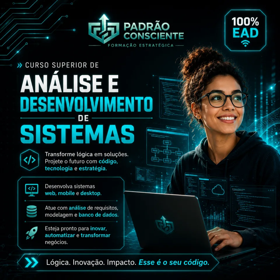 Análise e Desenvolvimento de Sistemas 100% EAD