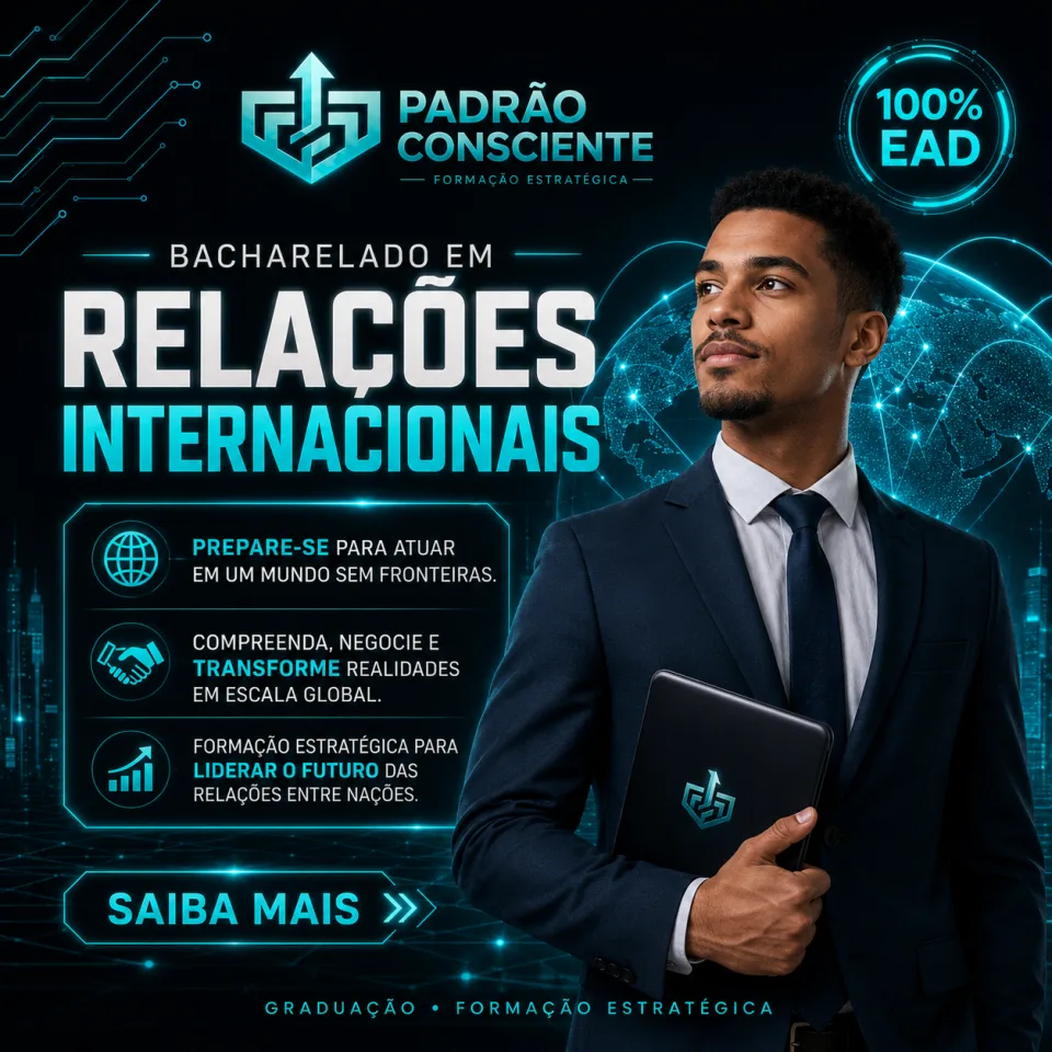 Relações Internacionais 100% EAD