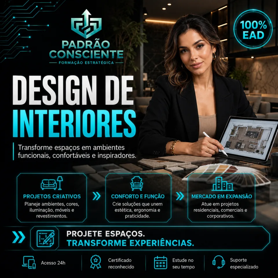 Design de Interiores 100% EAD
