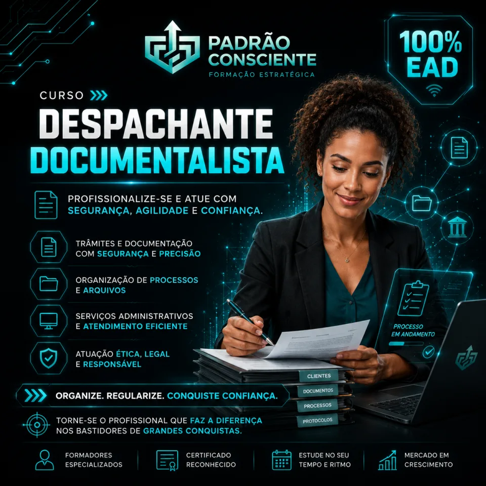 Despachante Documentalista 100% EAD
