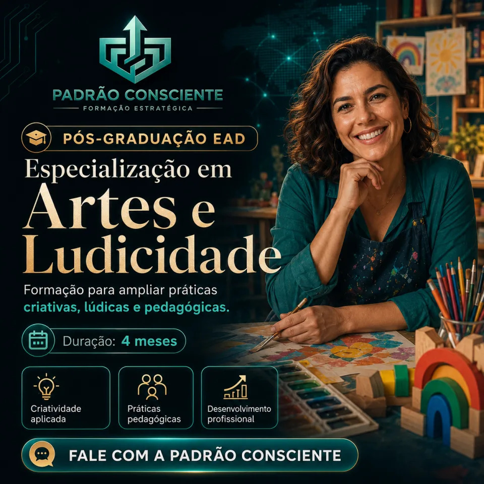 Especialização em Artes e Ludicidade 100% EAD
