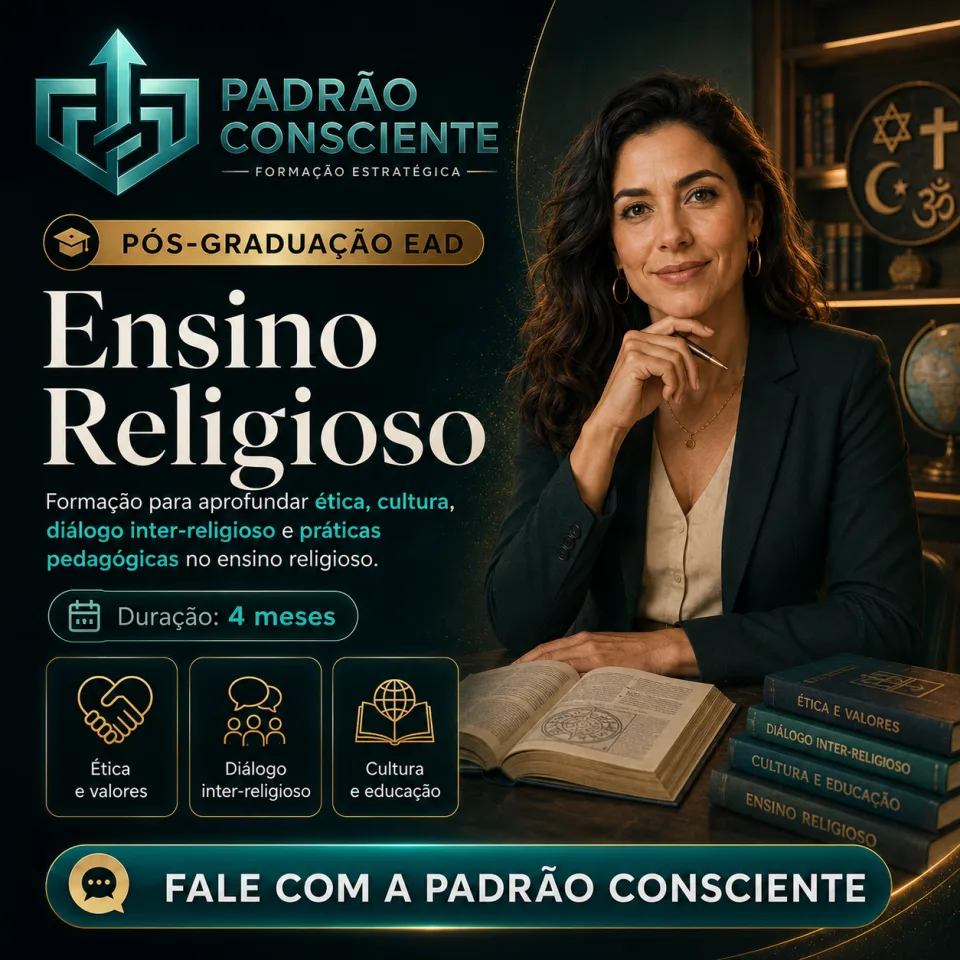 Especialização em Ensino Religioso 100% EAD