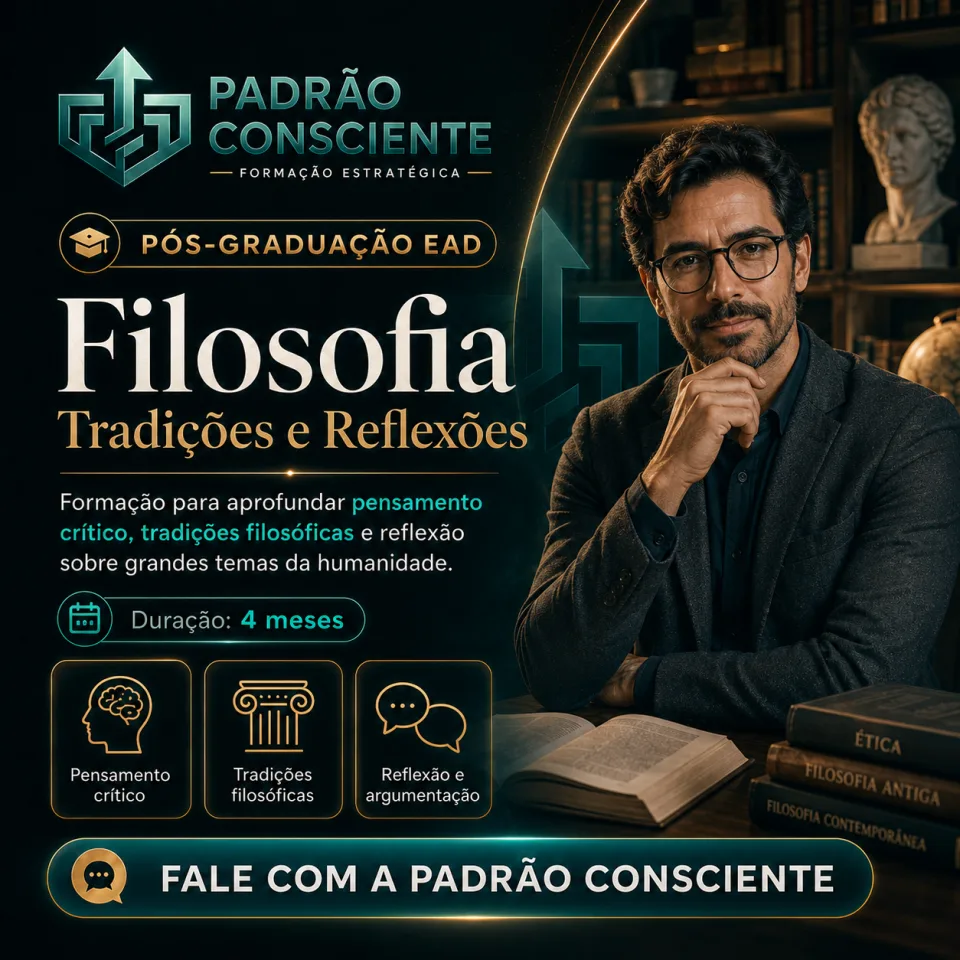 Especialização em Filosofia: Tradições e Reflexões 100% EAD