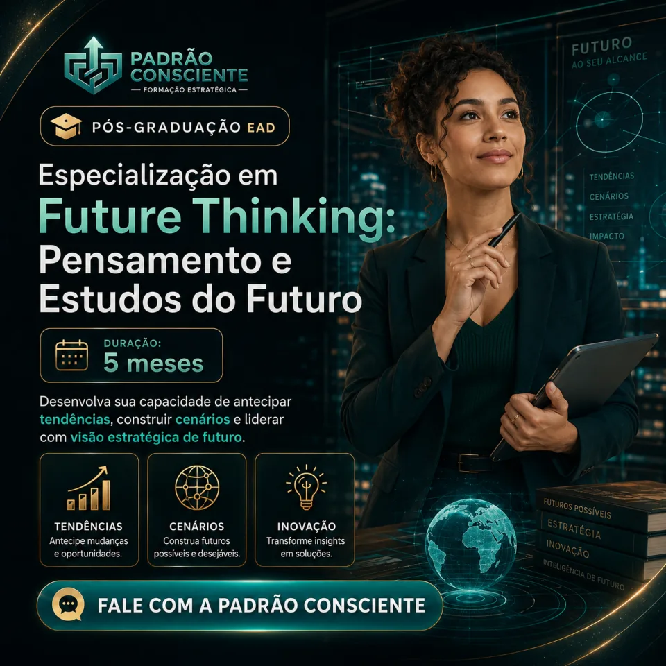 Especialização em Future Thinking: Pensamento e Estudos do Futuro 100% EAD