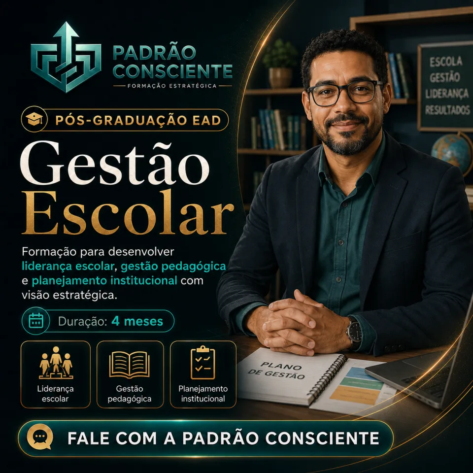 Especialização em Gestão Escolar 100% EAD