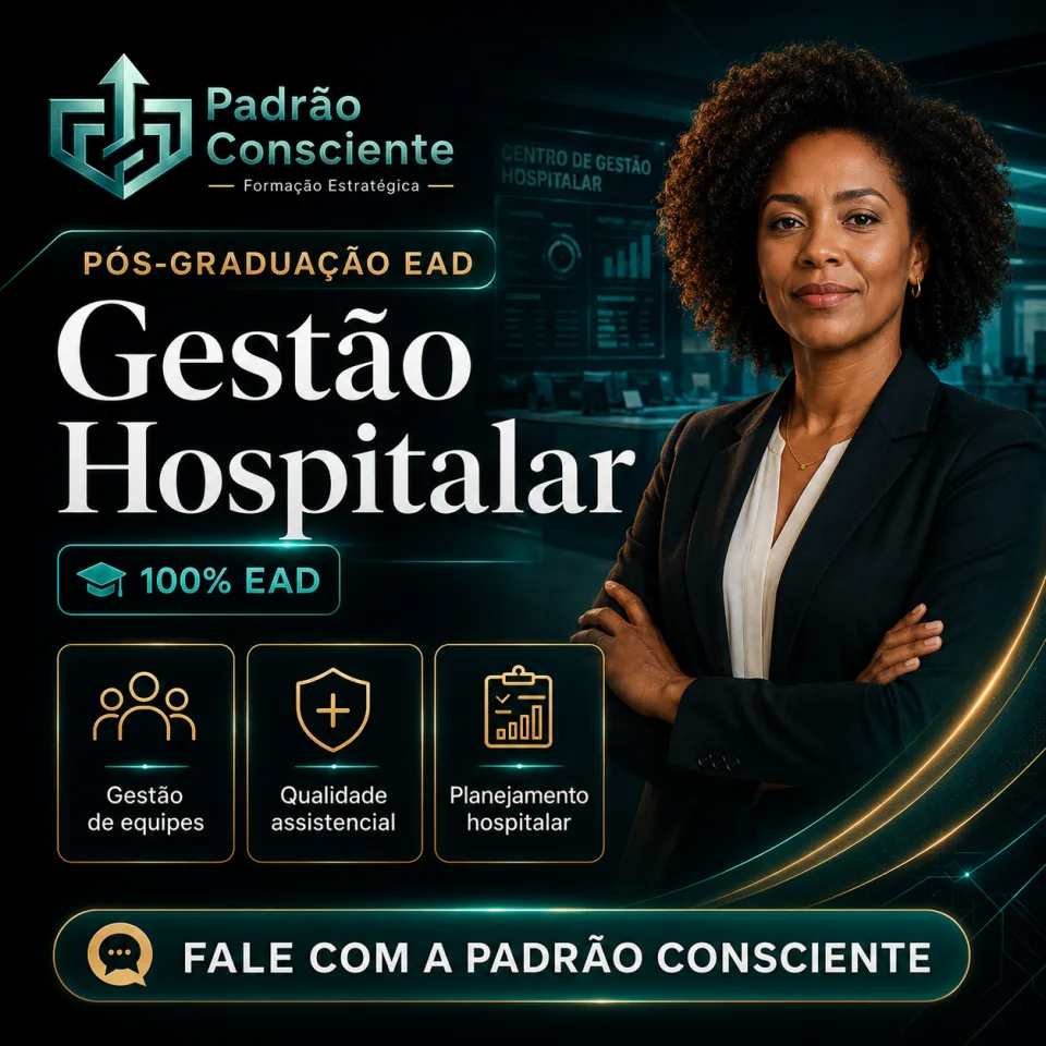 Especialização em Gestão Hospitalar 100% EAD