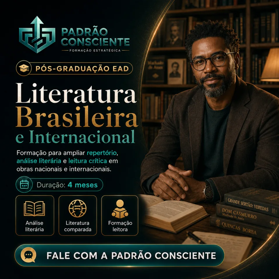 Especialização em Literatura Brasileira e Internacional 100% EAD