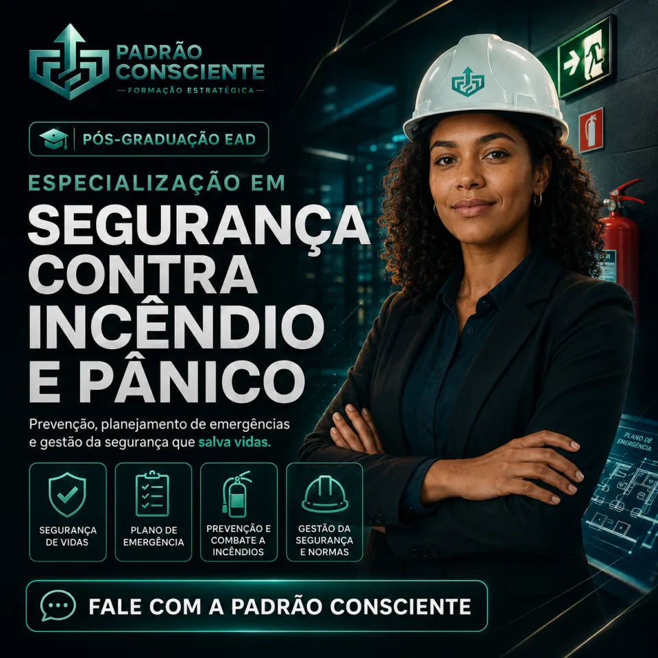Especialização em Segurança Contra Incêndio e Pânico 100% EAD