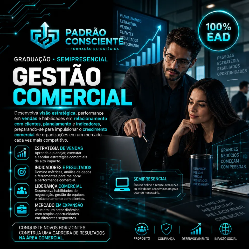 Gestão Comercial 100% EAD