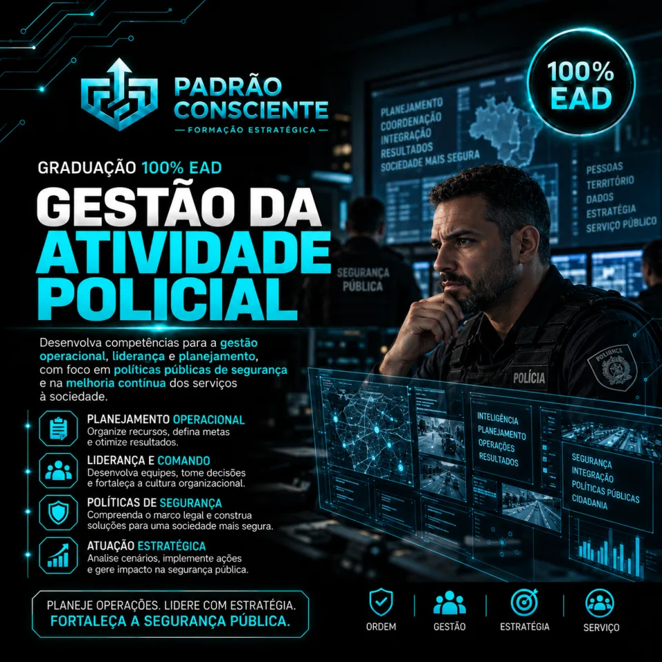 Gestão da Atividade Policial 100% EAD