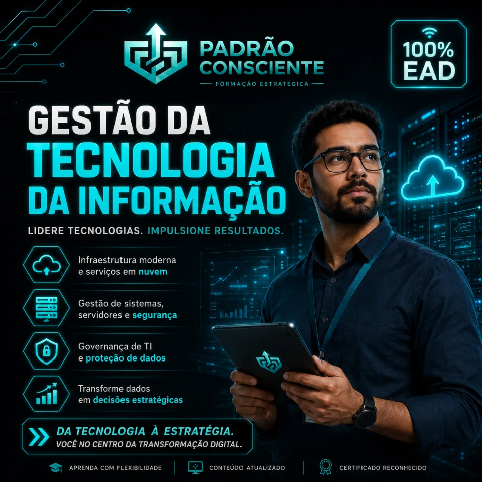 Gestão da Tecnologia da Informação 100% EAD