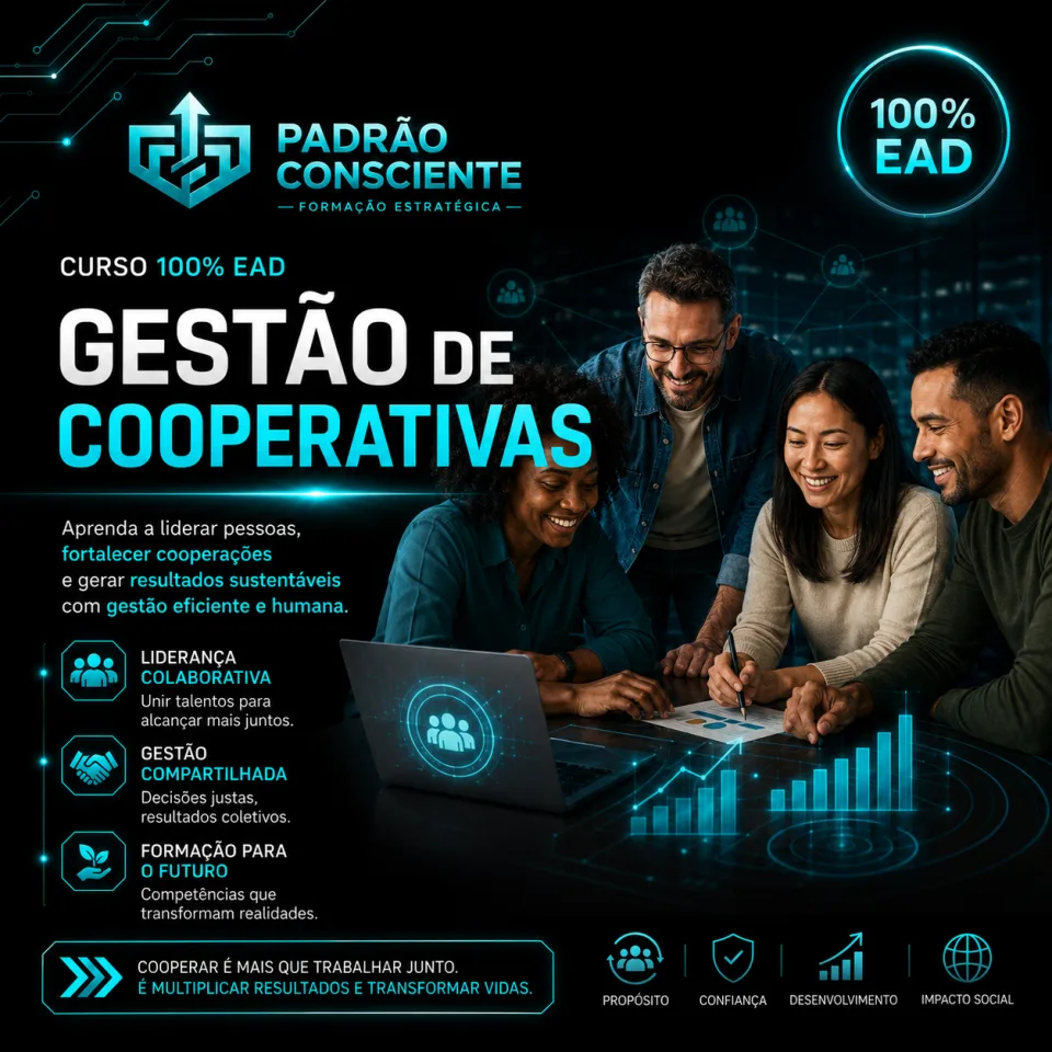 Gestão de Cooperativas 100% EAD