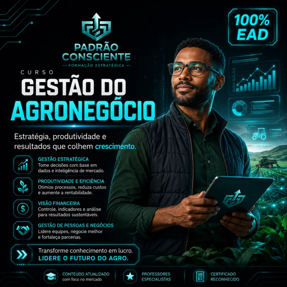 Gestão do Agronegócio 100% EAD