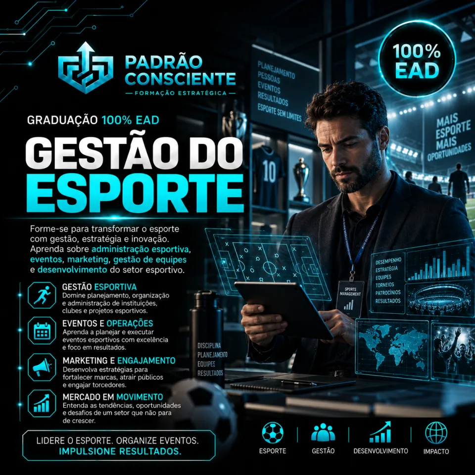 Gestão do Esporte 100% EAD