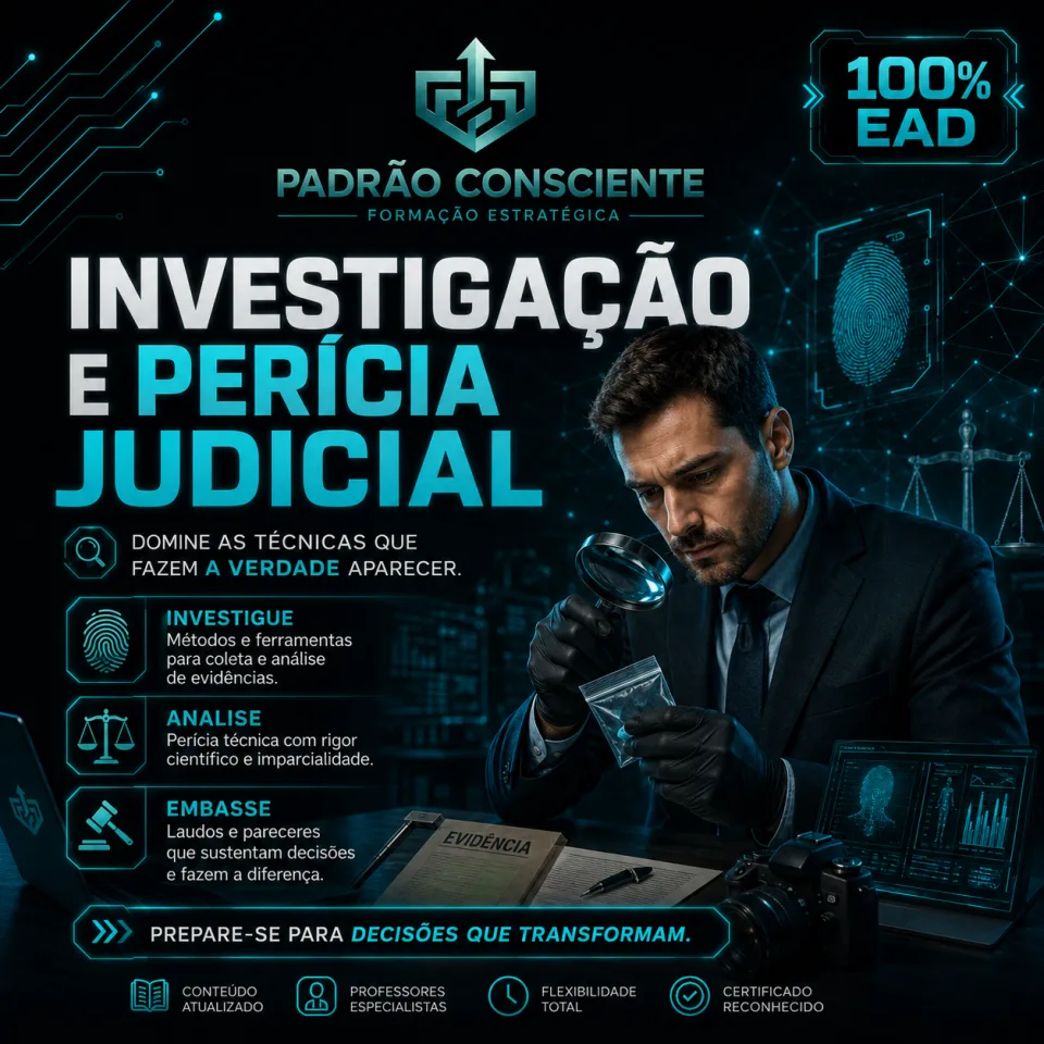 Investigação e Perícia Judicial 100% EAD