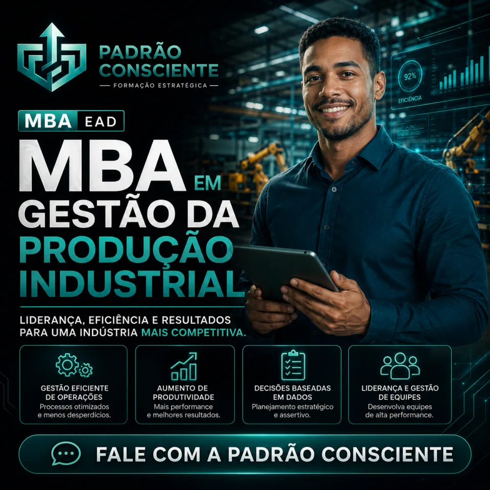 Gestão da Produção Industrial 100% EAD