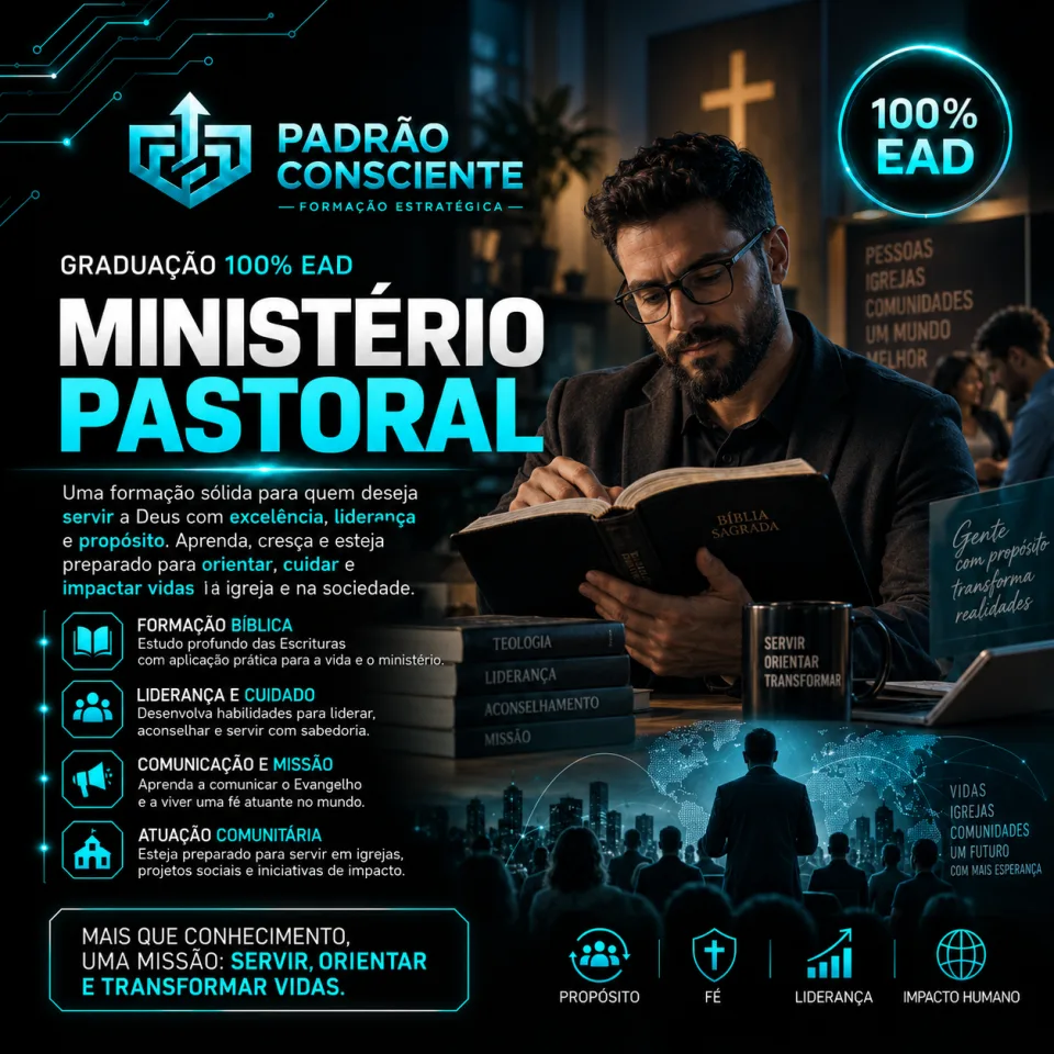 Ministério Pastoral 100% EAD