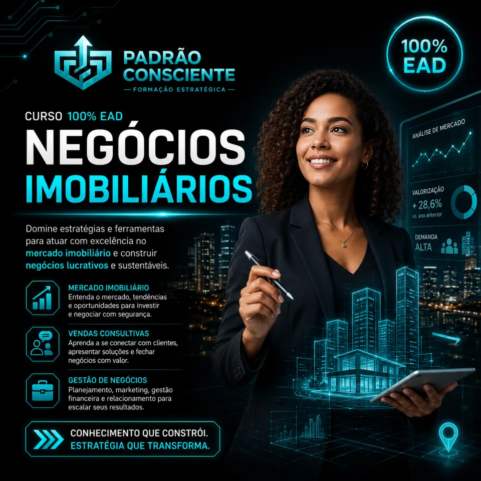 Negócios Imobiliários 100% EAD