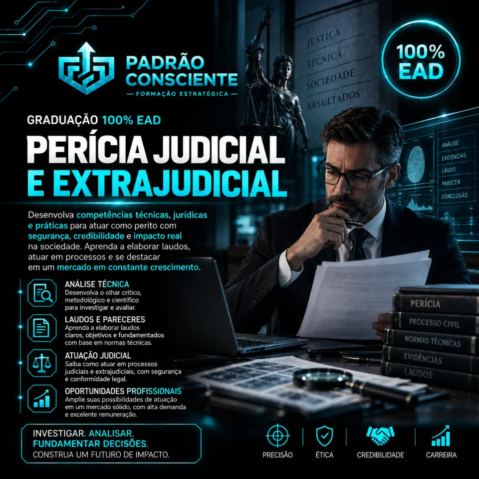 Perícia Judicial e Extrajudicial 100% EAD
