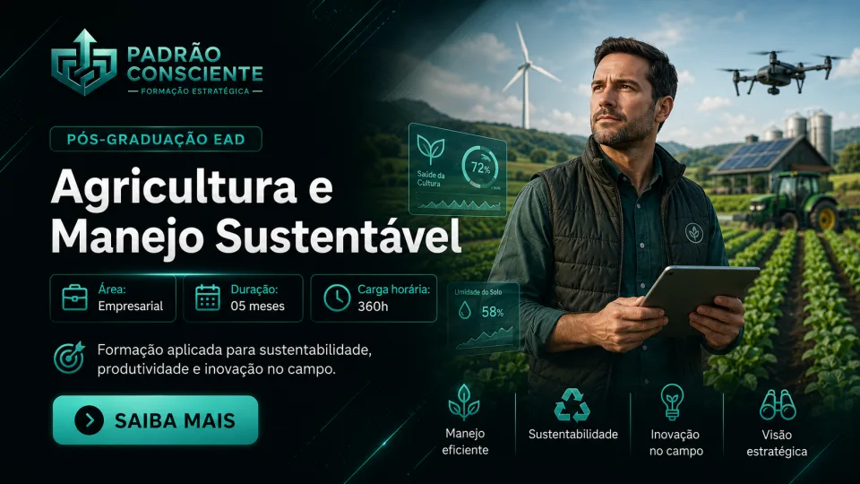 Especialização em Agricultura e Manejo Sustentável 100% EAD
