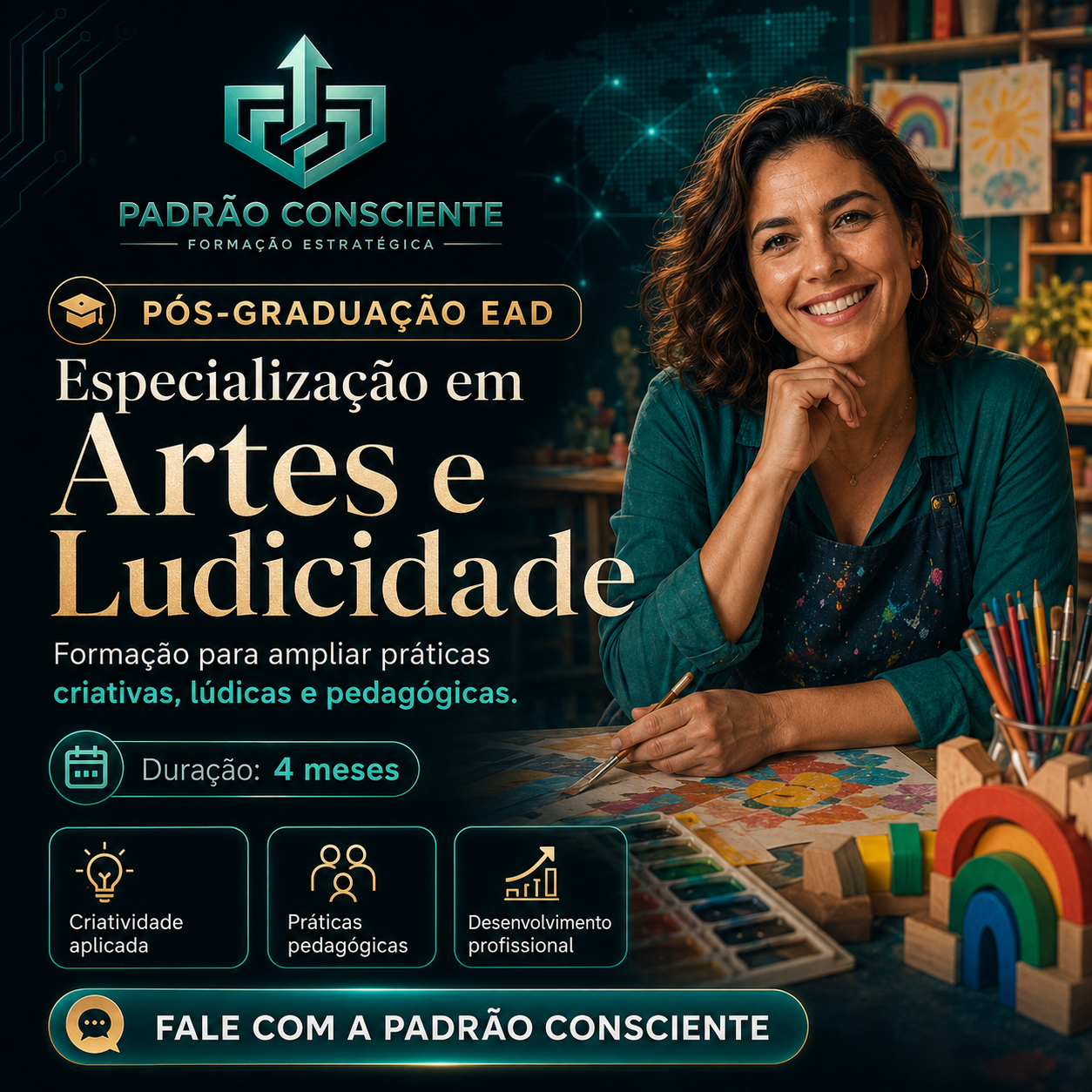 Especialização em Artes e Ludicidade em Axixá do Tocantins