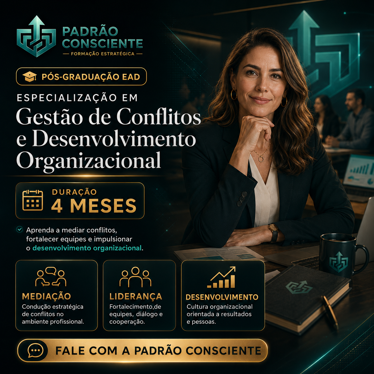 Especialização em Gestão de Conflitos e Desenvolvimento Organizacional em Uchoa