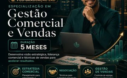 Especialização em Gestão Comercial e Vendas
