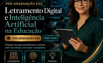 Especialização em Letramento Digital e Inteligência Artificial na Educação