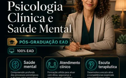 Especialização em Psicologia Clínica e Saúde Mental