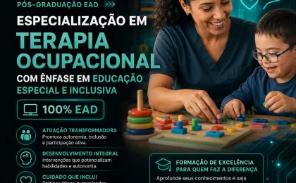Especialização em Terapia Ocupacional com Ênfase em Educação Especial e Inclusiva