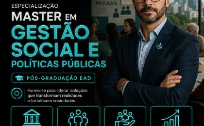 Especialização Master em Gestão Social e Políticas Públicas