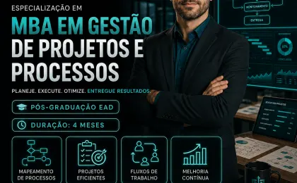 Especialização em MBA em Gestão de Projetos e Processos