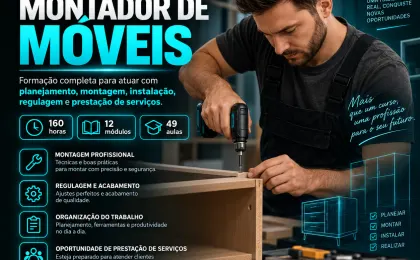 Montador de Móveis — 160h